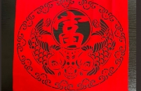 武漢三工激光打標(biāo)機(jī)，革新多張宣紙鏤空切割技術(shù)